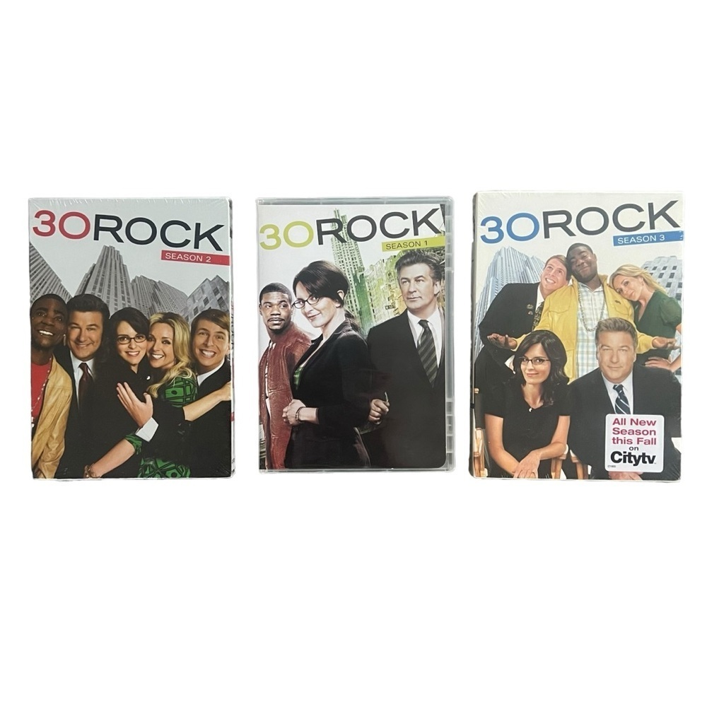 30 Rock Seasons 1-3 DVDs